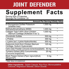 5% Nutrition Joint Defender - 200 Capsules