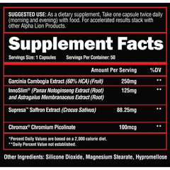 Alpha Lion Cravings Killer - 50 Capsules