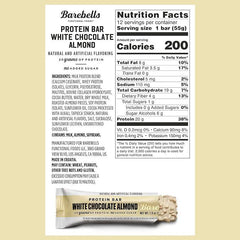 Barebells Protein Bar - White Chocolate Almond