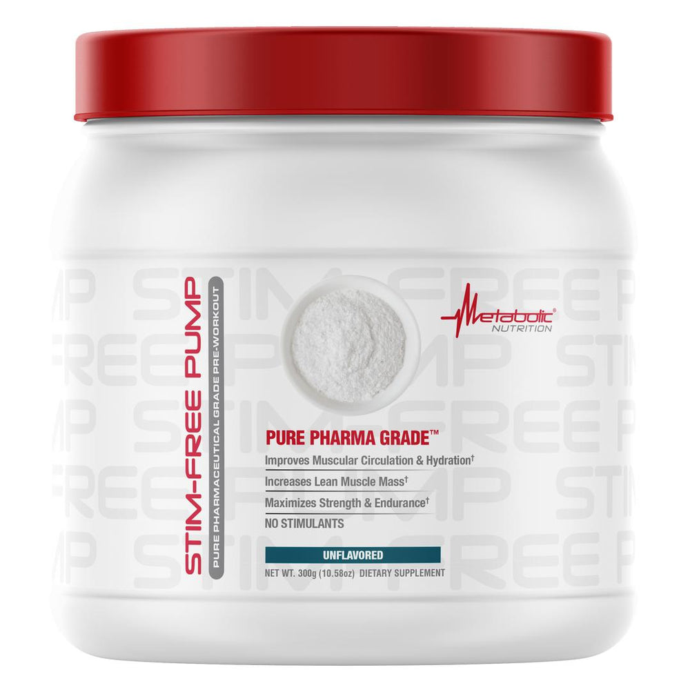 Metabolic Nutrition Stim-Free Pump - Unflavored