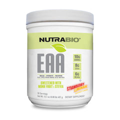 NutraBio EAA Natural Powder - Strawberry Lemonade