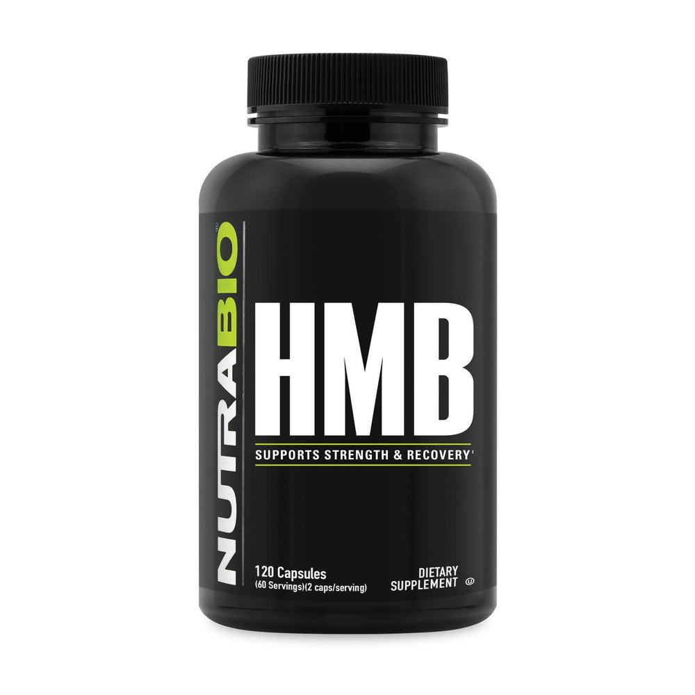 NutraBio HMB, 120 Capsules