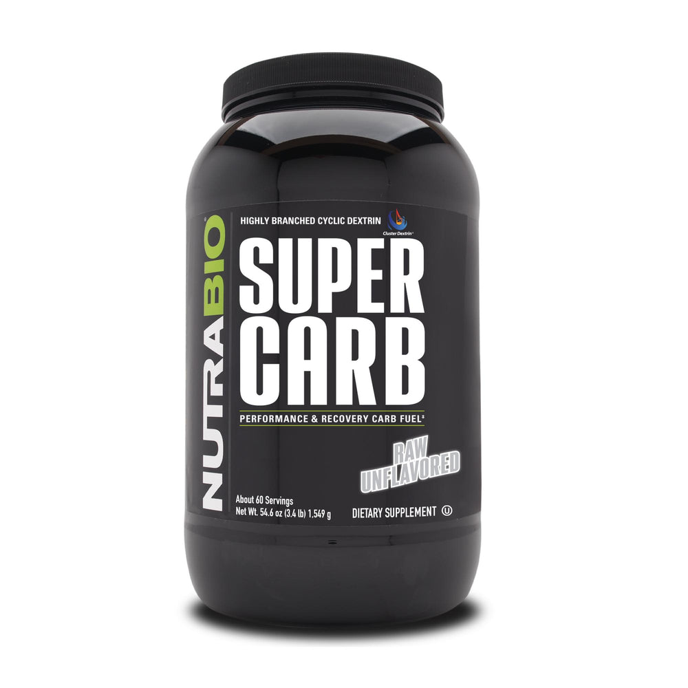 NutraBio Super Carb - Unflavored 60 Servings
