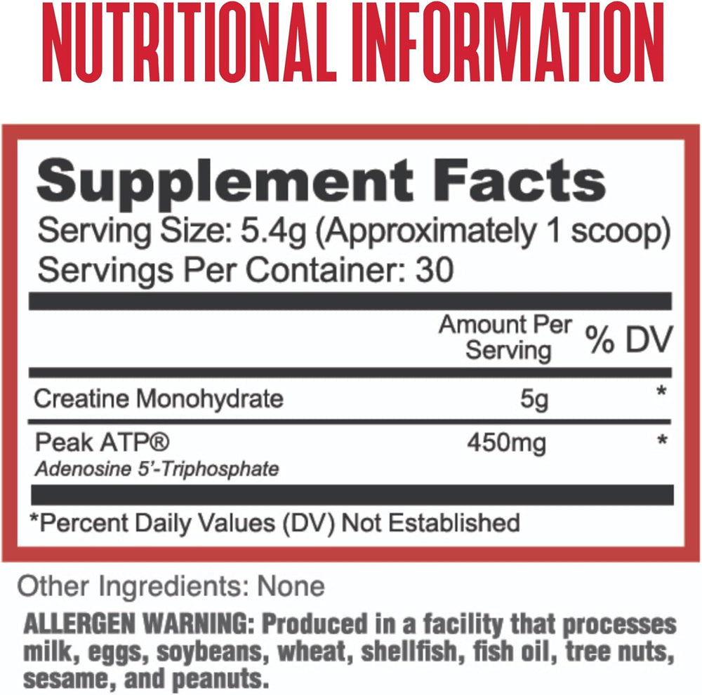 Purus Labs Creatine ATP - 30 Servings