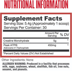Purus Labs Creatine ATP - 30 Servings