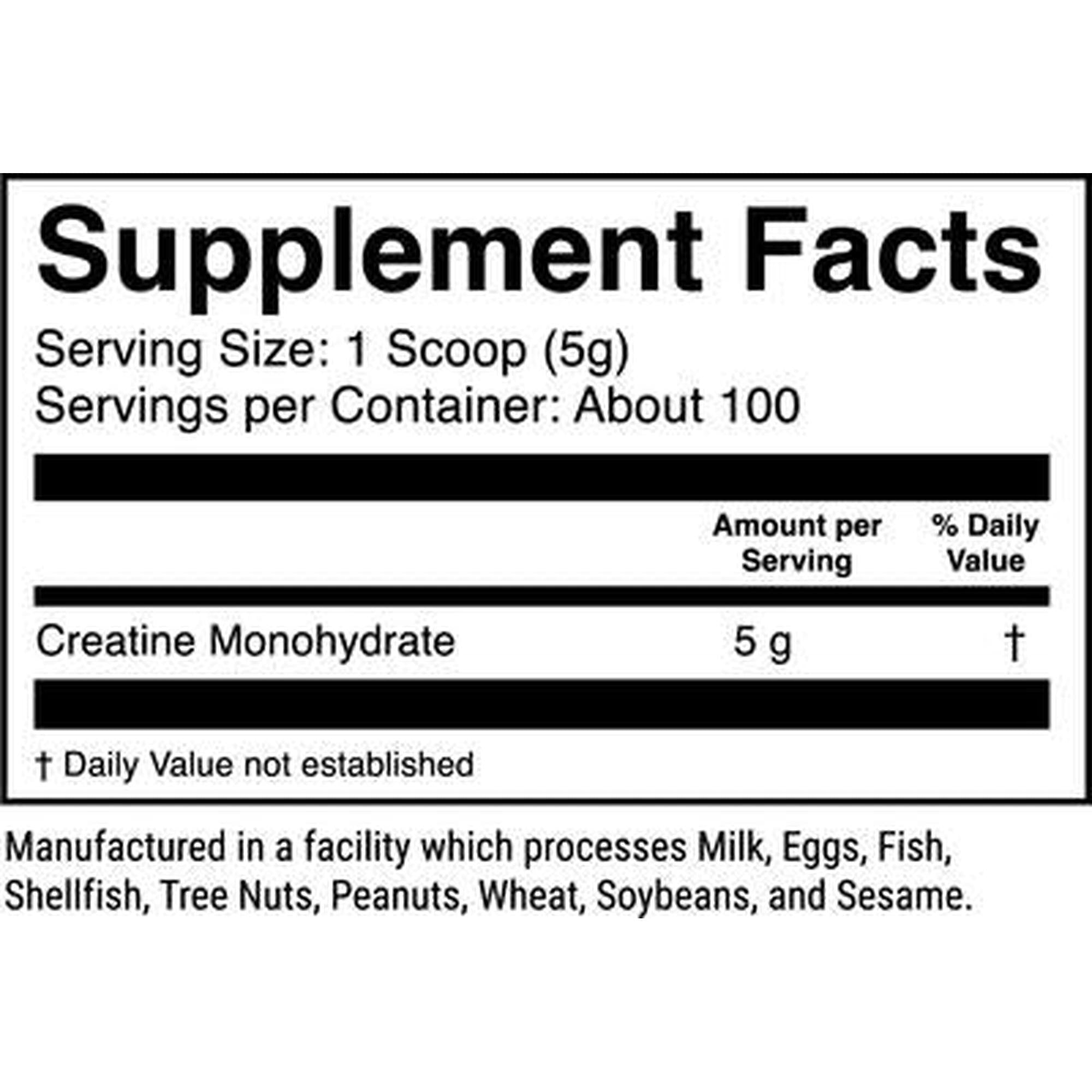 1st Phorm Creatine Monohydrate 500 g