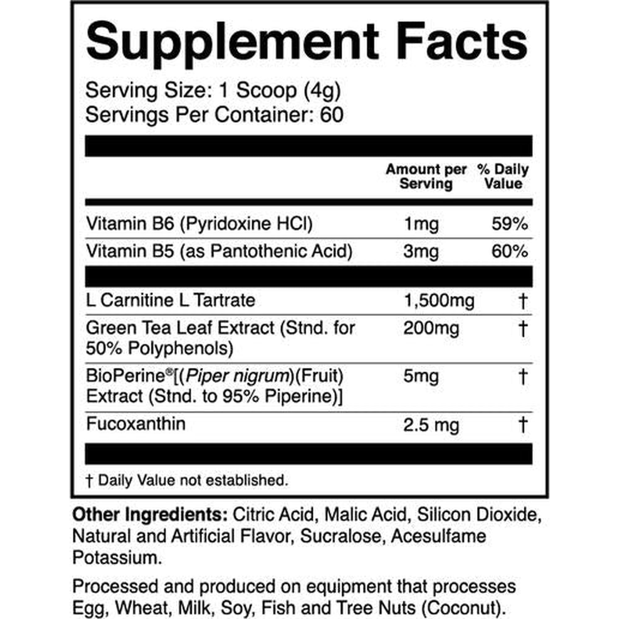 1st Phorm L-Carnitine - Berry Lemonade