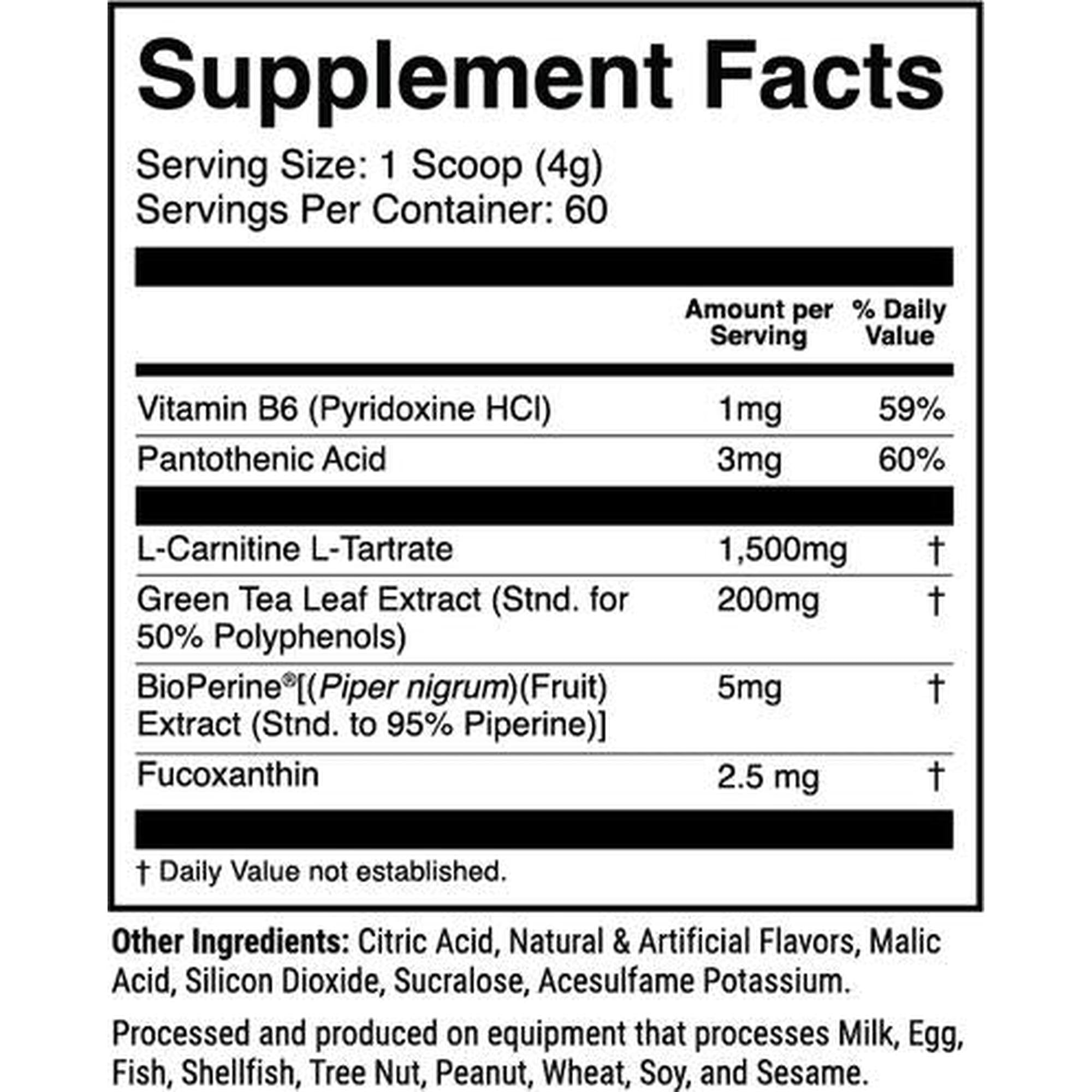 1st Phorm L-Carnitine - Cherry Slush