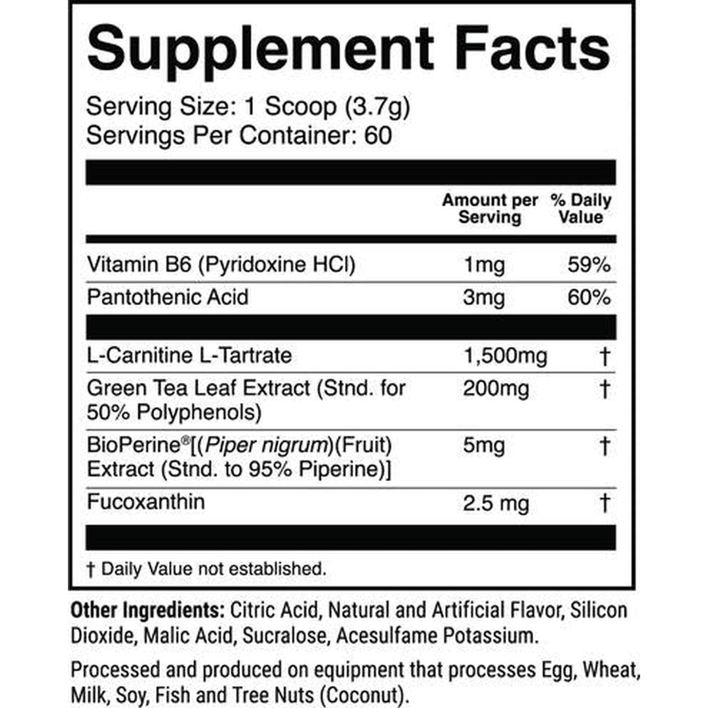 1st Phorm L-Carnitine - Orange Sunrise