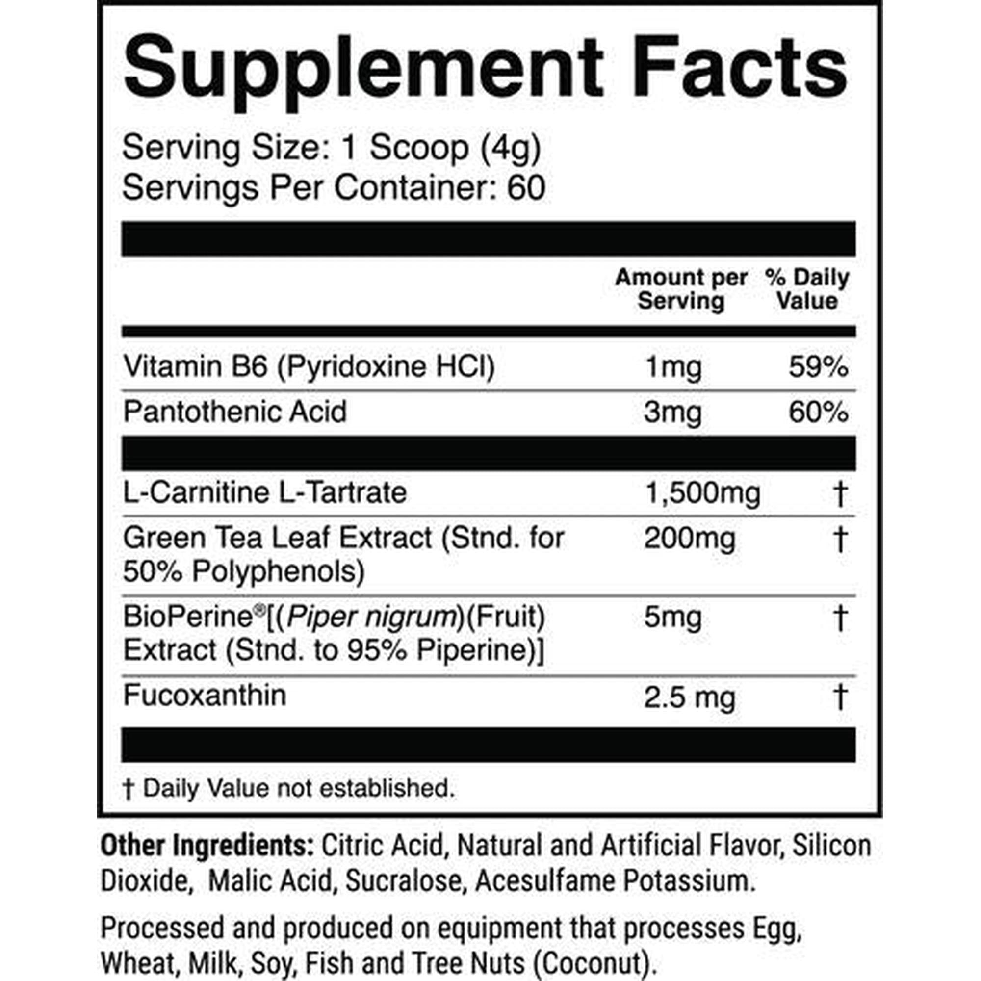 1st Phorm L-Carnitine - Strawberry Mango