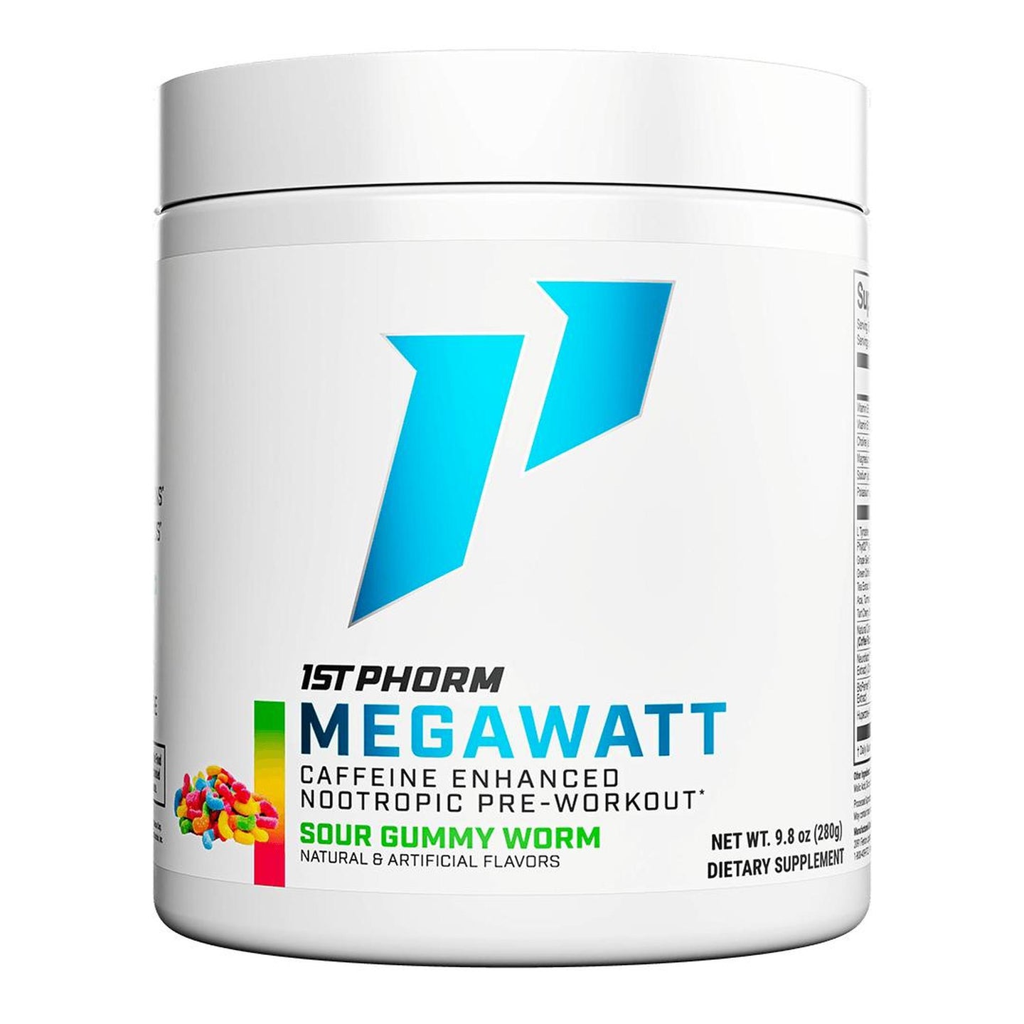 1st Phorm Megawatt - Sour Gummy Worm