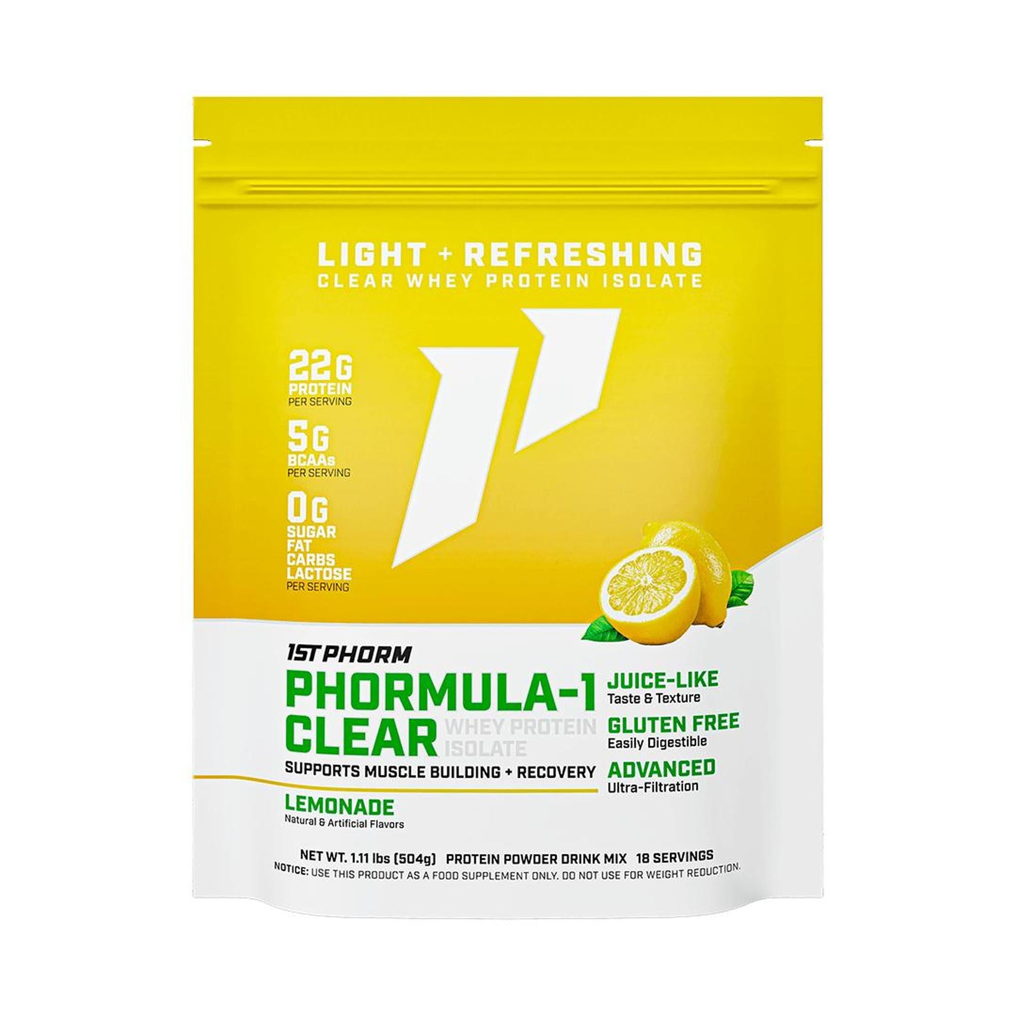 1st Phorm Phormula-1 Clear Whey Protein Isolate