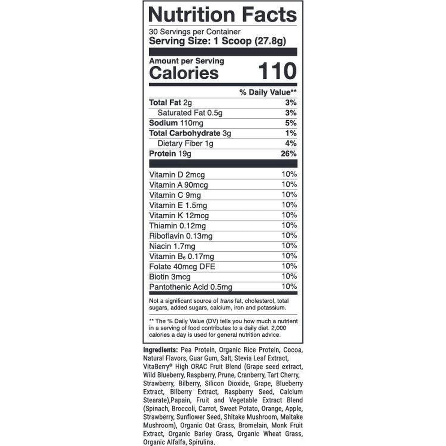 1st Phorm Vegan Power Pro - Chocolate Frost