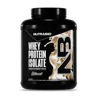 NutraBio 100% Whey Protein Isolate - 50 Servings