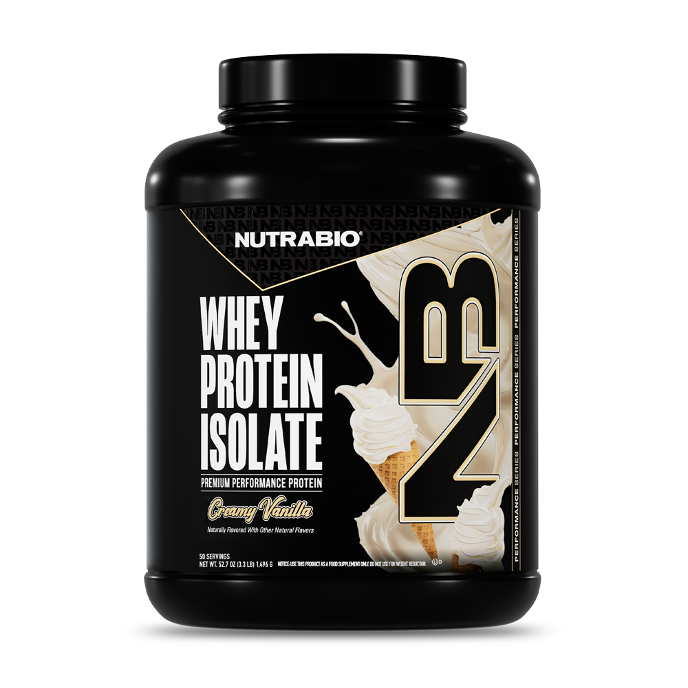 NutraBio 100% Whey Protein Isolate - 5 lb