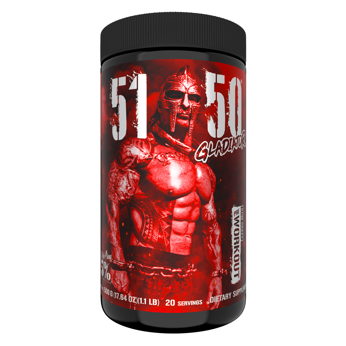 5% Nutrition 5150 Gladiator Carnage Crush Mango Peach pre-workout