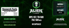 Alien Labz BPC-157/TB500 - 60 Capsules