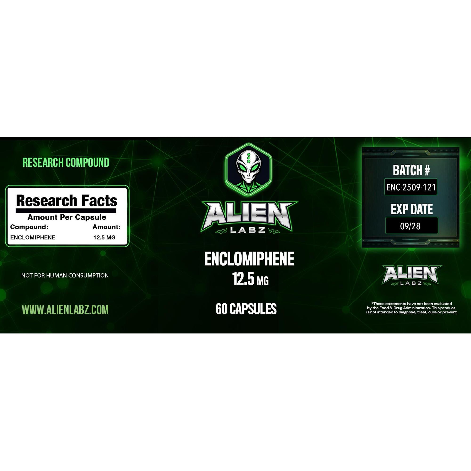 Alien Labz Enclomiphene 12.5mg - 60 Capsules