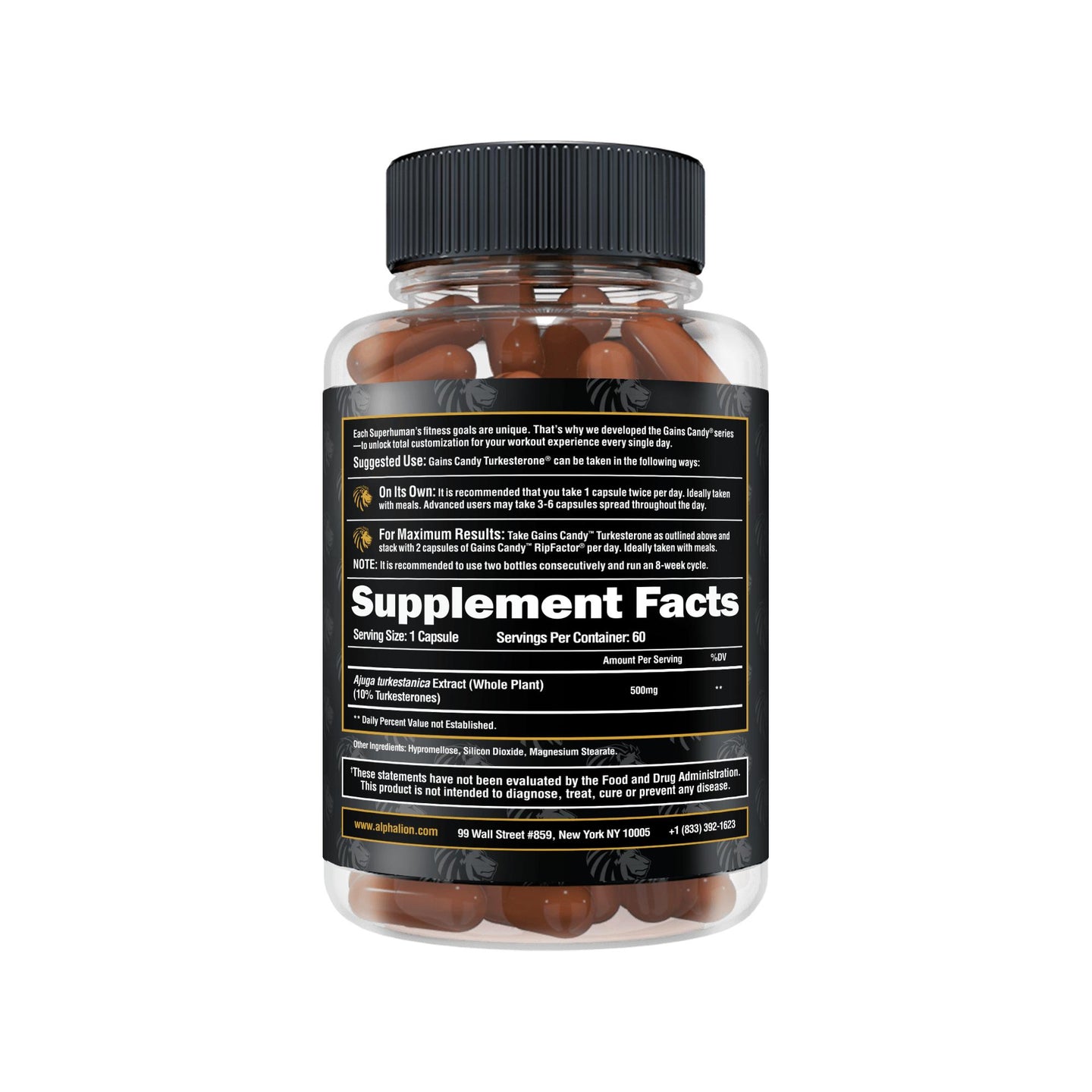 Alpha Lion SuperHuman® Gains Candy Turkestrone