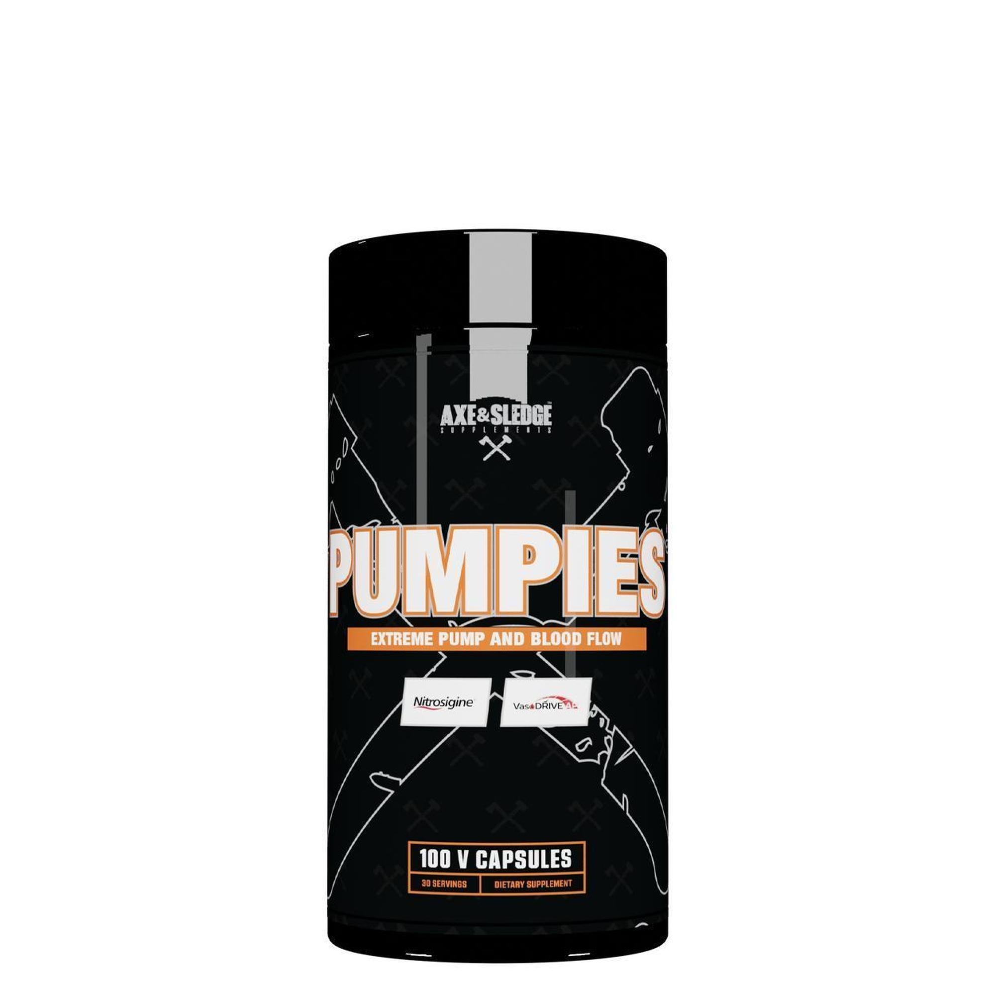 Axe & Sledge Pumpies - 100 Capsules