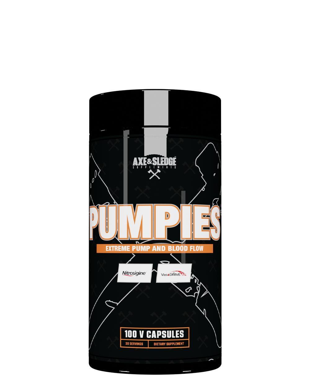 Axe & Sledge Pumpies - 100 Capsules