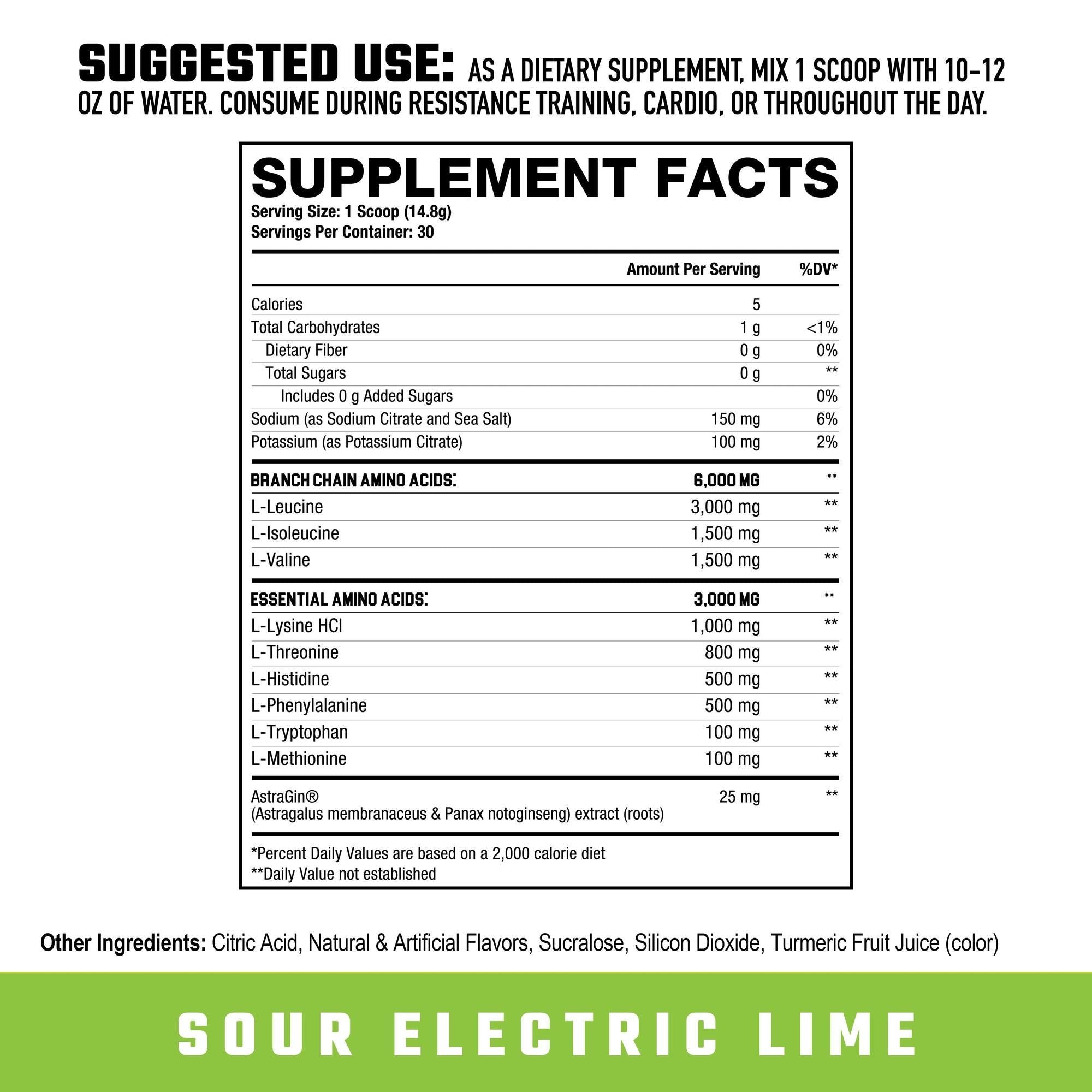 Axe & Sledge The Grind - EAAs + BCAAs + Hydration