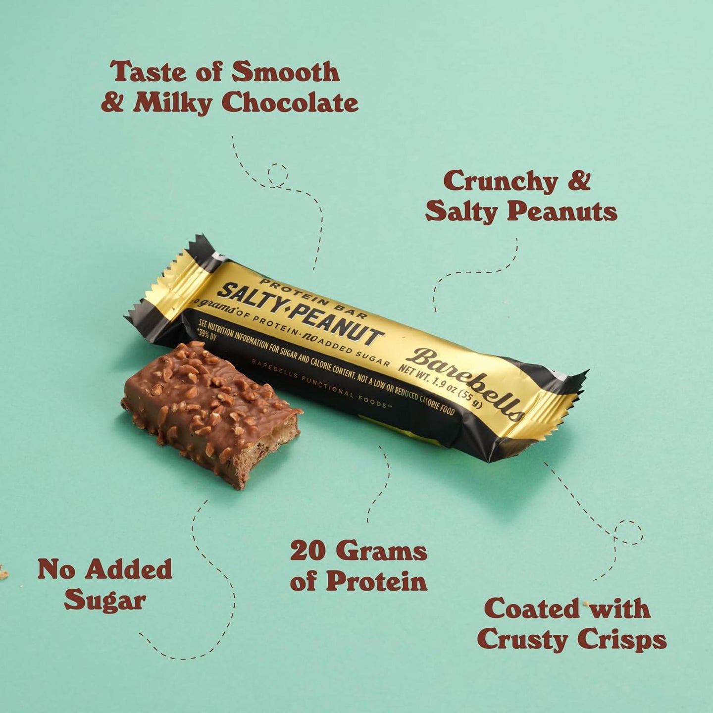 Barebells Protein Bar - Salty Peanut