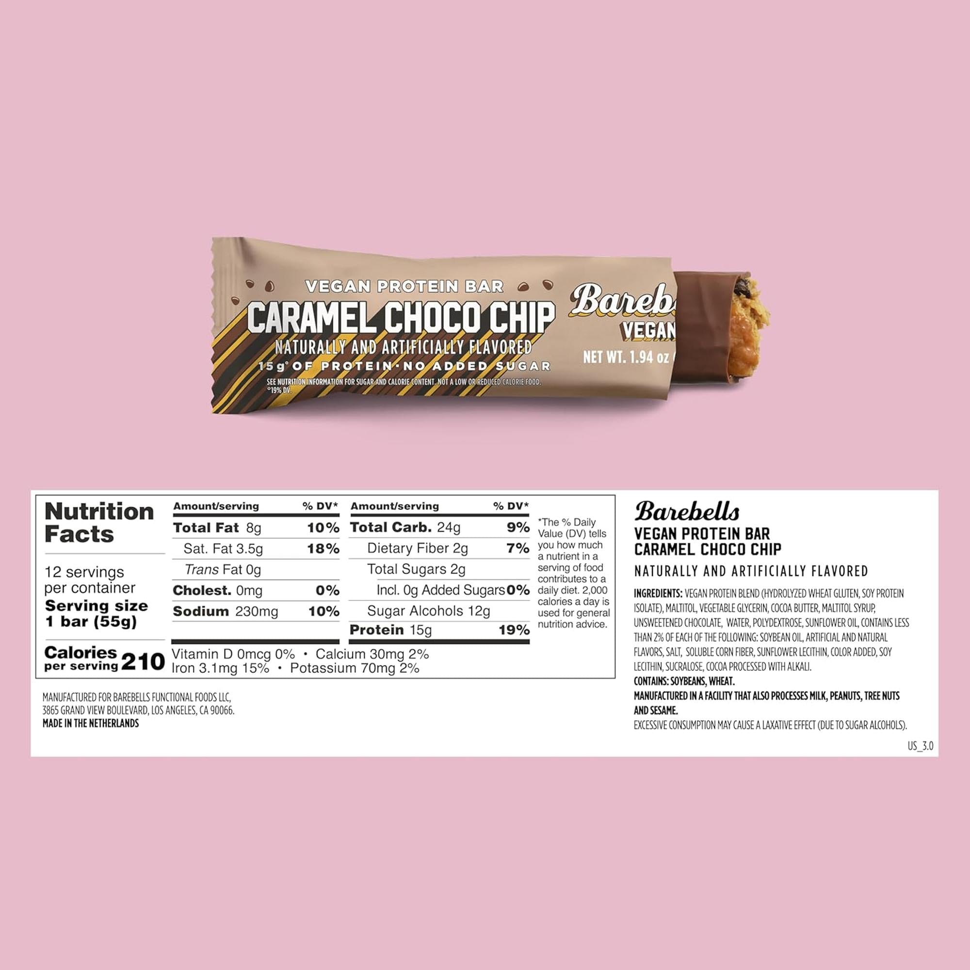 Barebells Soft Protein Bar - Caramel Choco