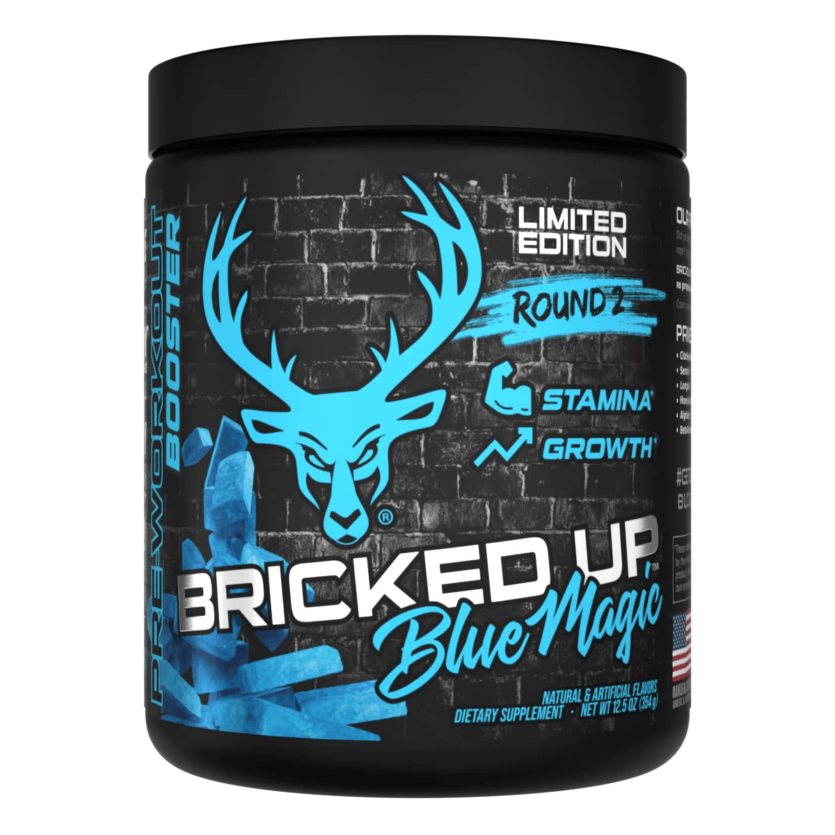 Bucked Up Bricked Up Blue Magic