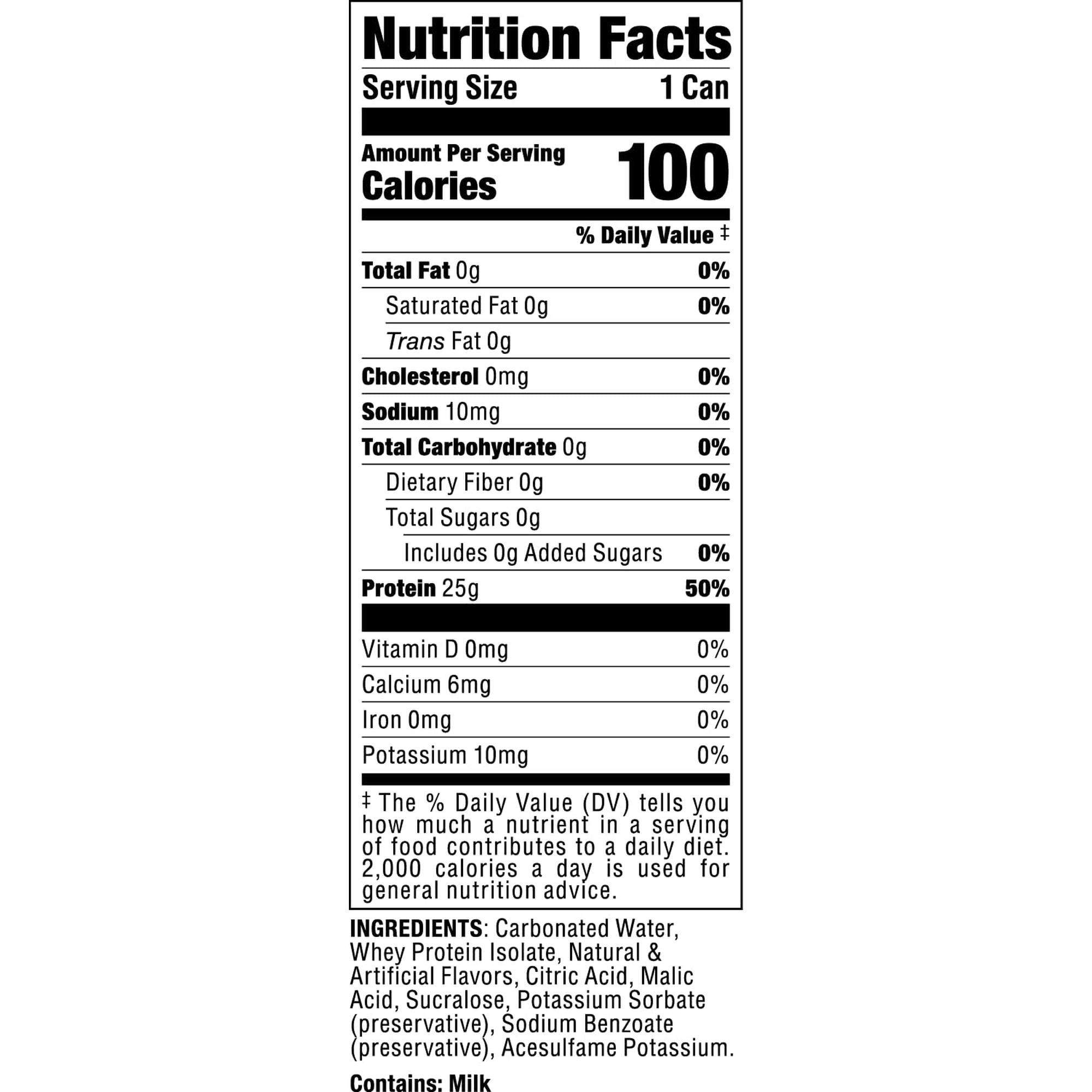 Bucked Up Carbonated Protein RTD - Frosted Lemonade