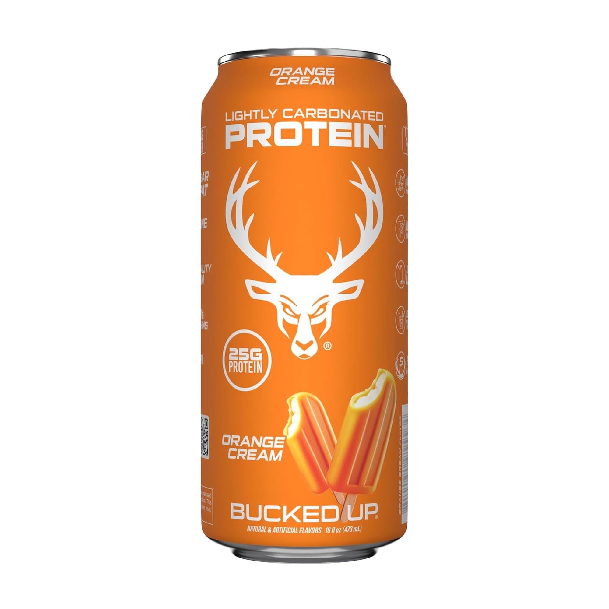 Bucked Up Carbonated Protein RTD - Orange Cream
