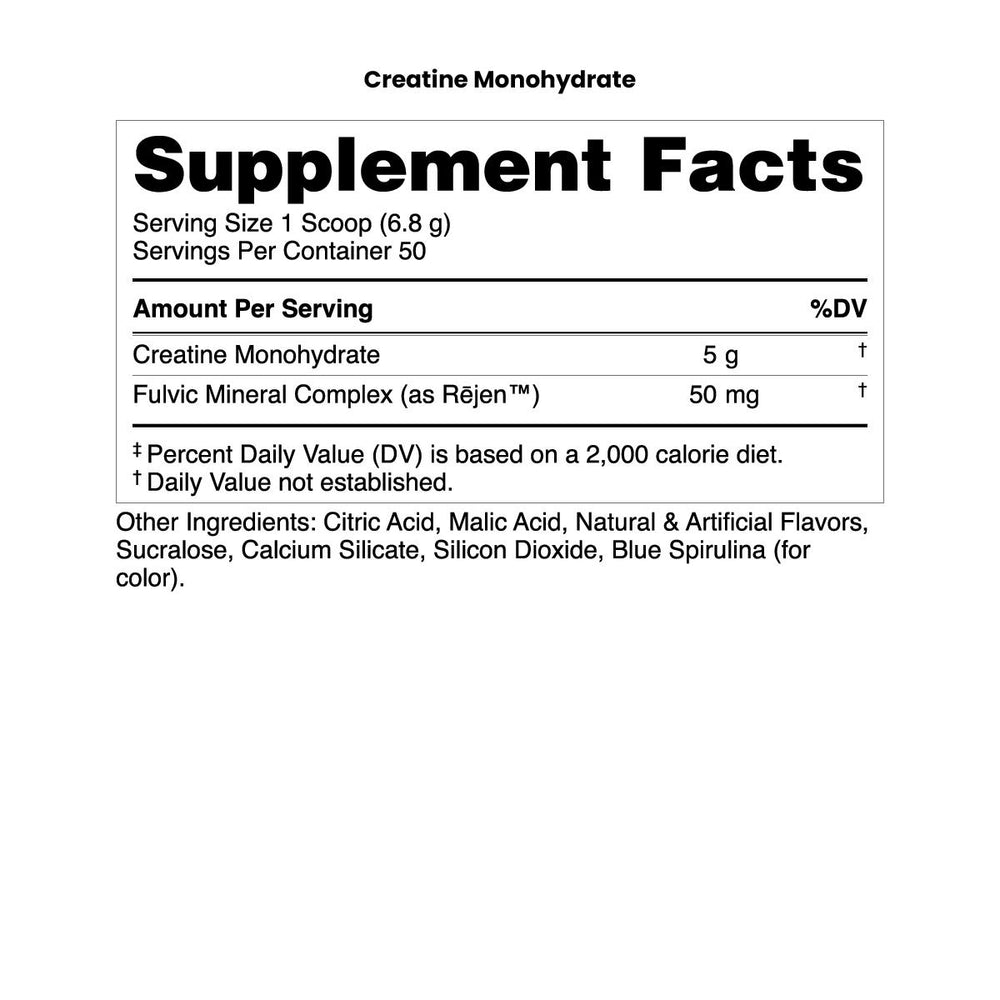 Bucked Up Creatine Monohydrate 250 g