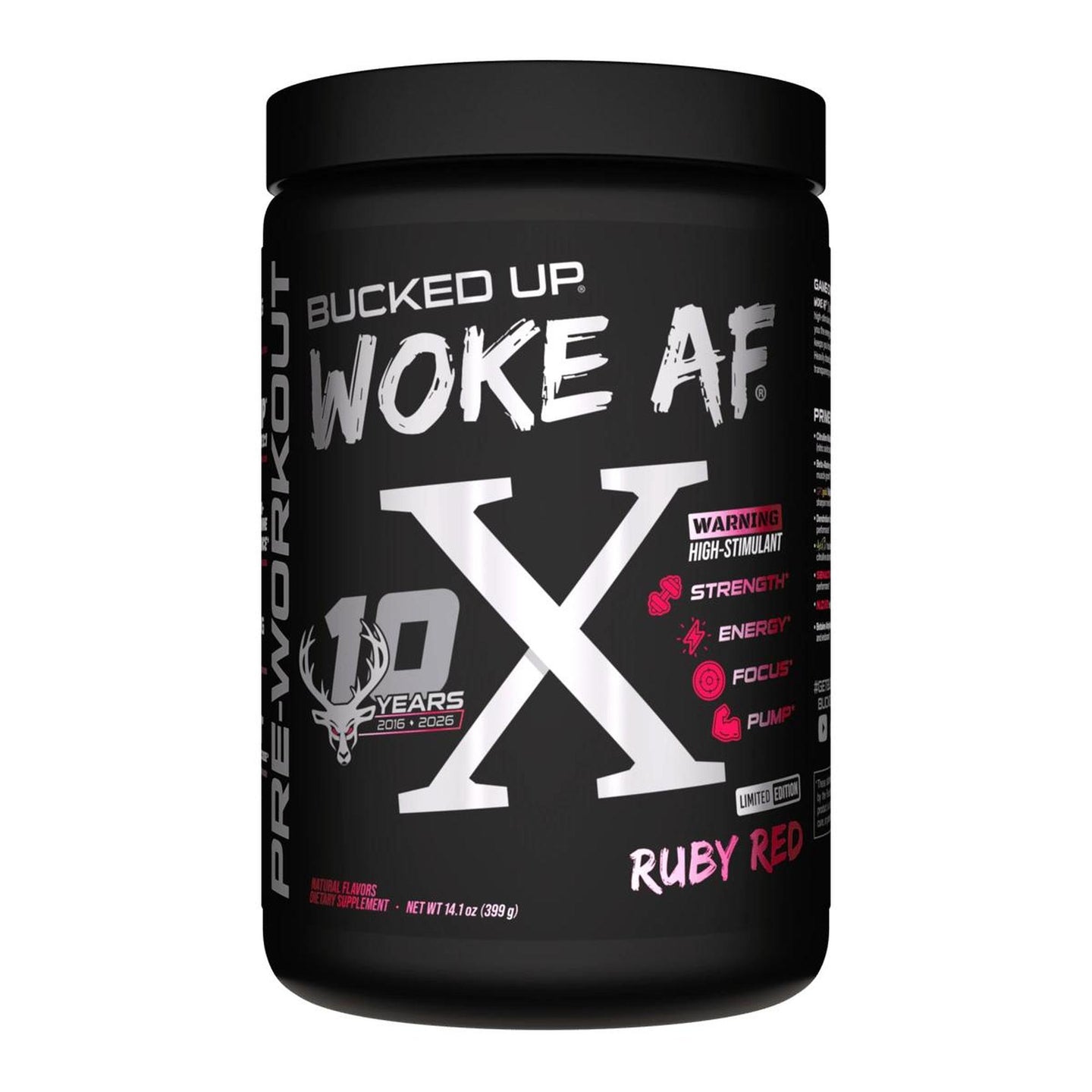 Bucked Up Woke AF Anniversary X Pre-Workout