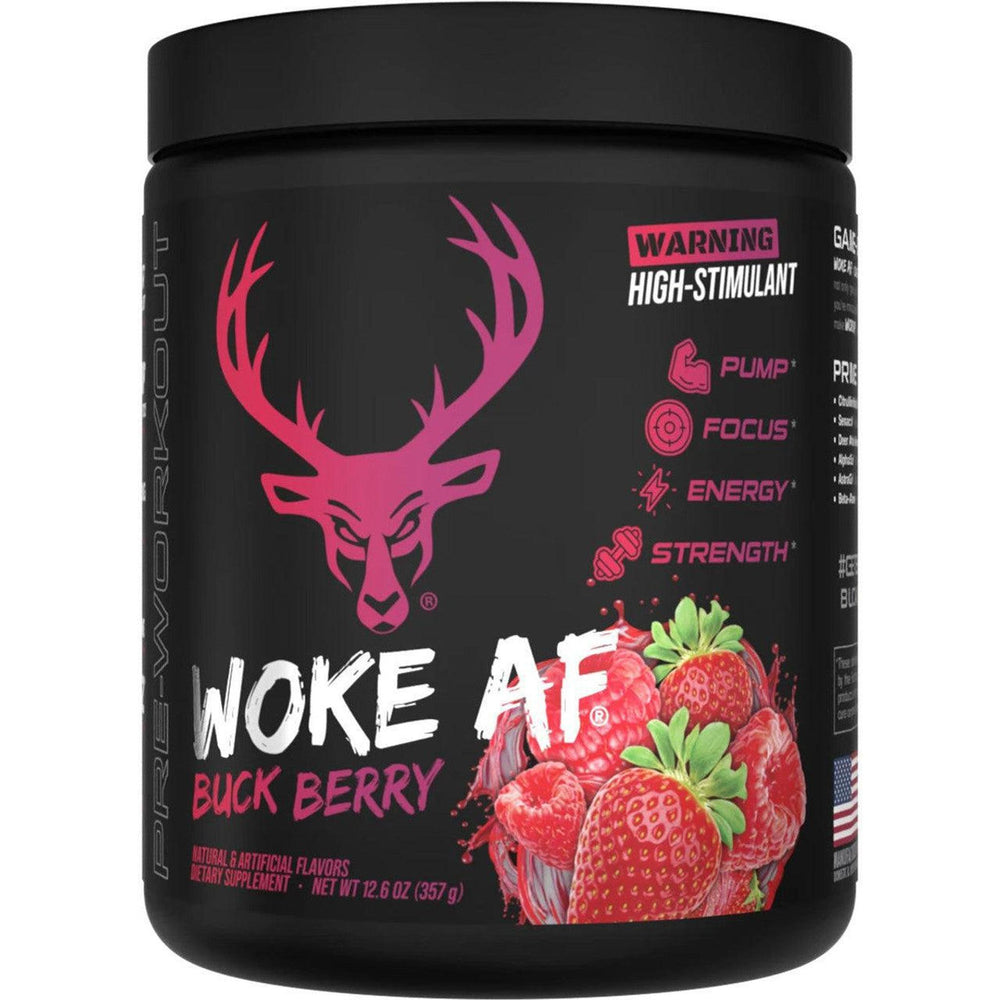 Bucked Up Woke AF High-Stimulant Pre-Workout