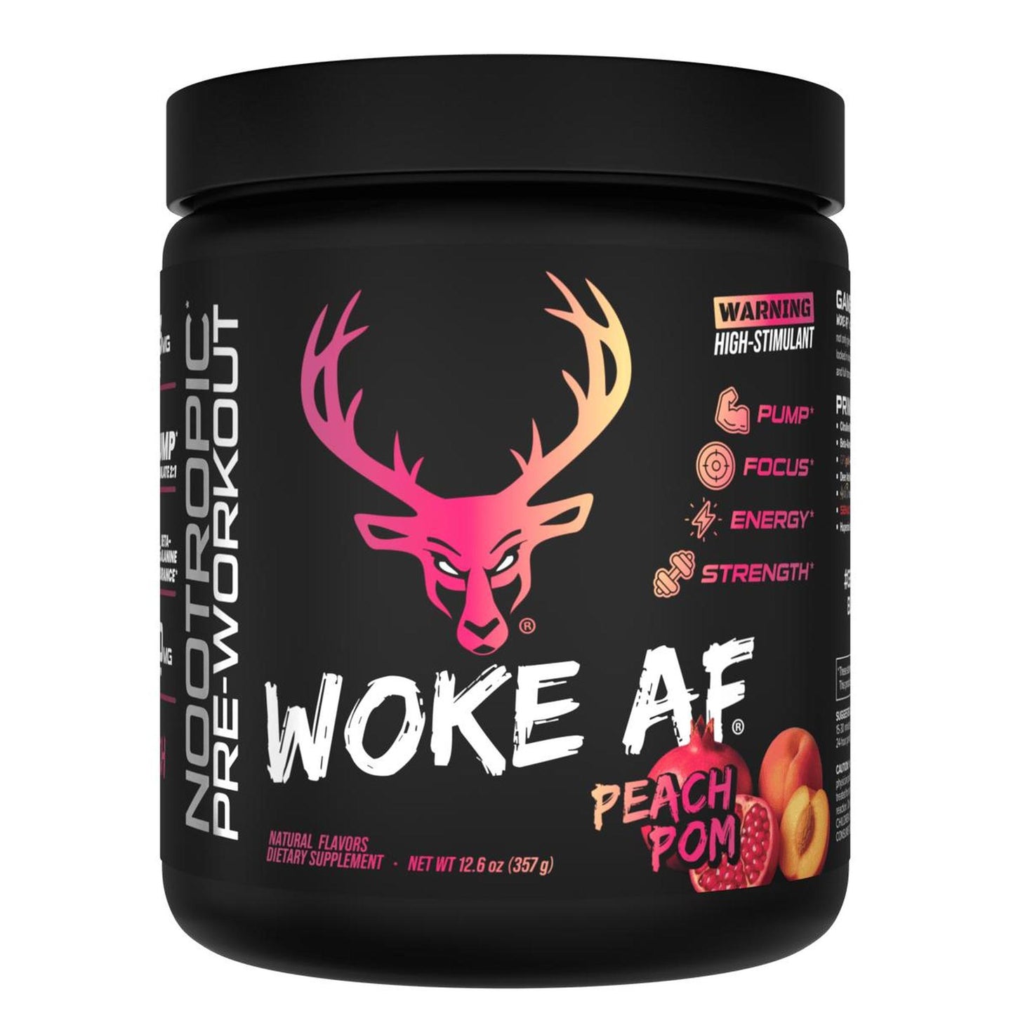 Bucked Up Woke AF High-Stimulant Pre-Workout