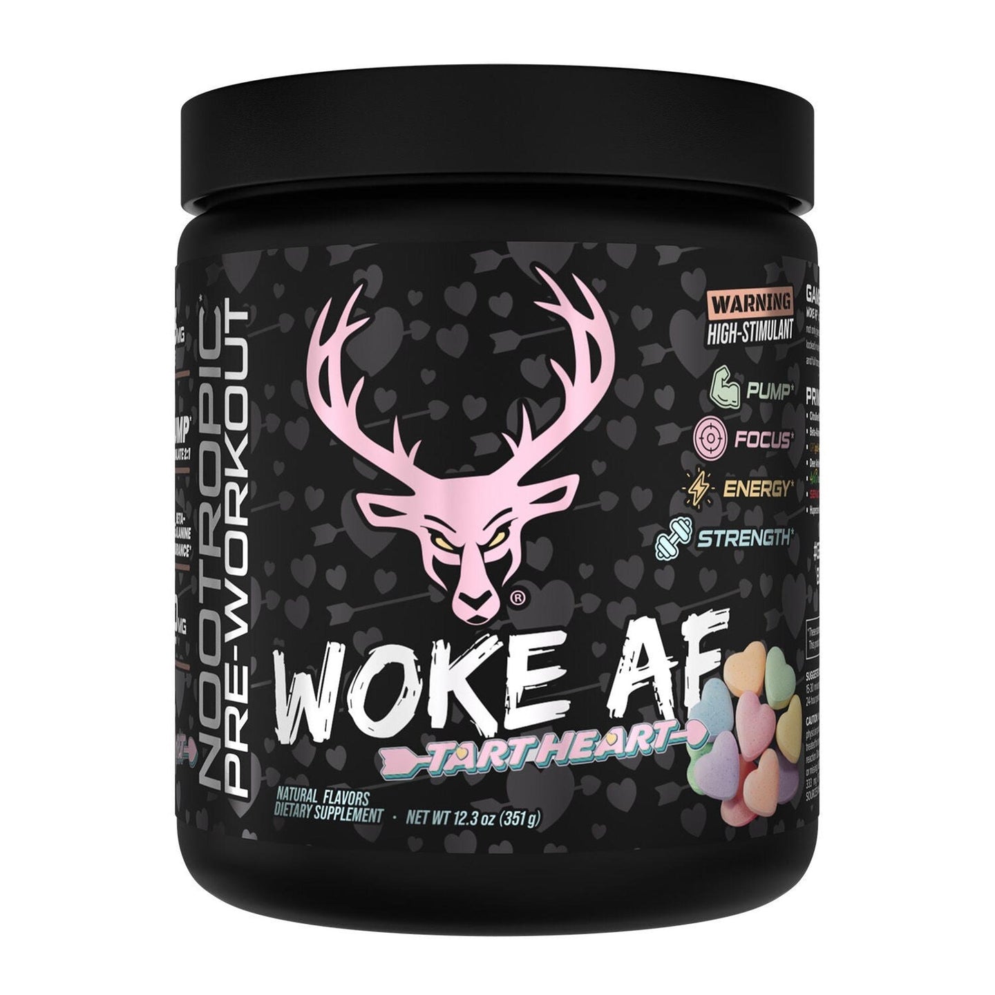 Bucked Up Woke AF High-Stimulant Pre-Workout