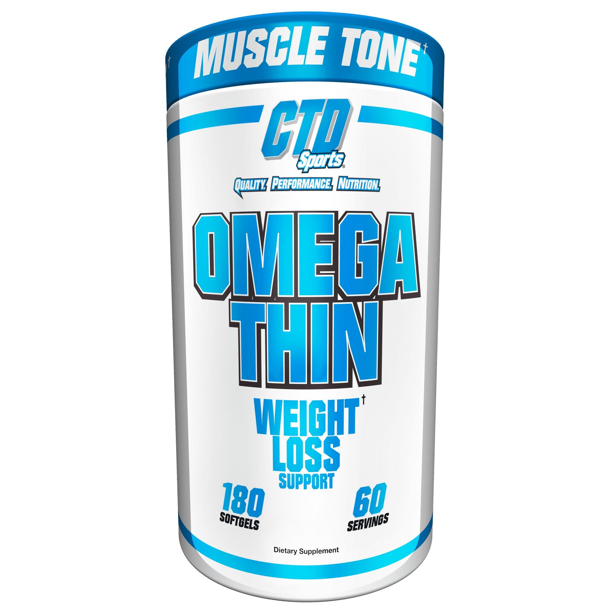 CTD Sports Omega Thin - 180 Capsules
