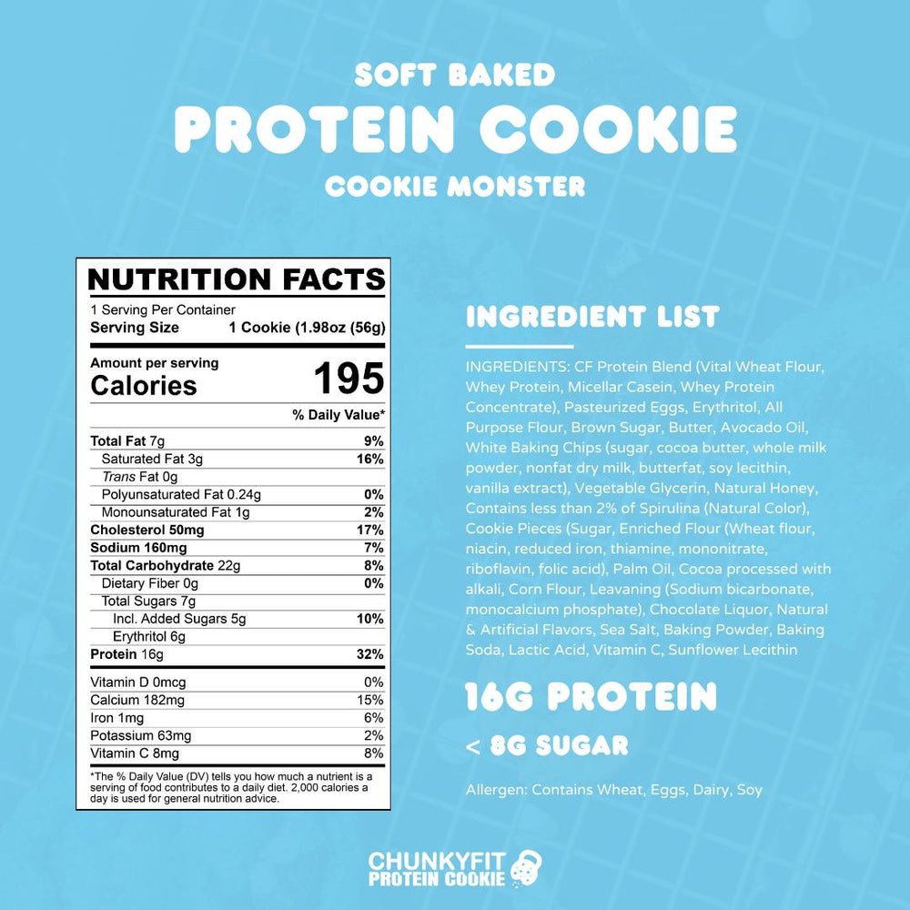 ChunkyFit Protein Cookie