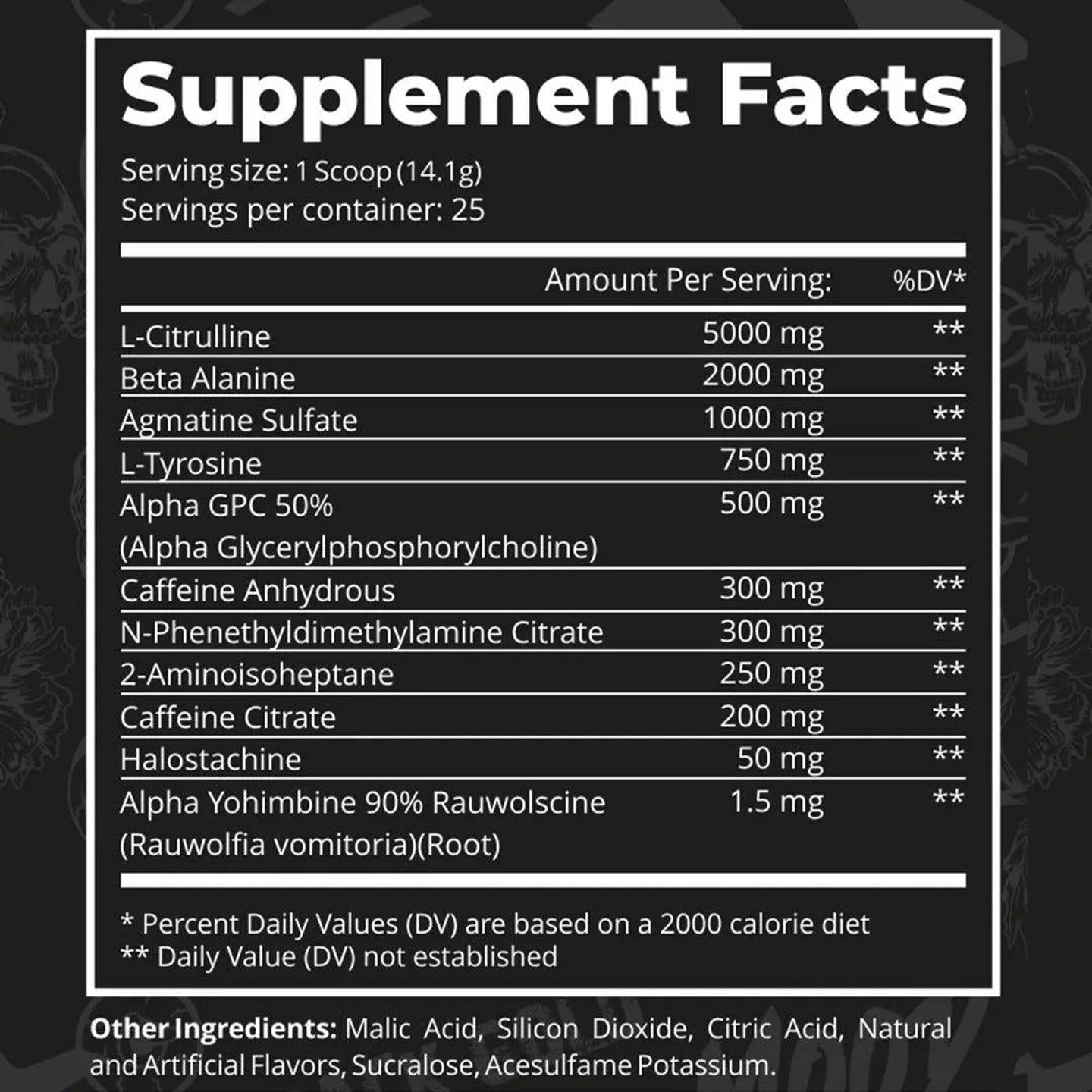 Dark Labs CRACK Gold Limited Edition Pre-Workout