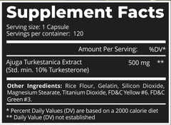 Dark Labs Turkesterone 10% – 120 Capsules