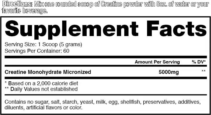 Dragon Pharma Creatine Monohydrate, 1KG
