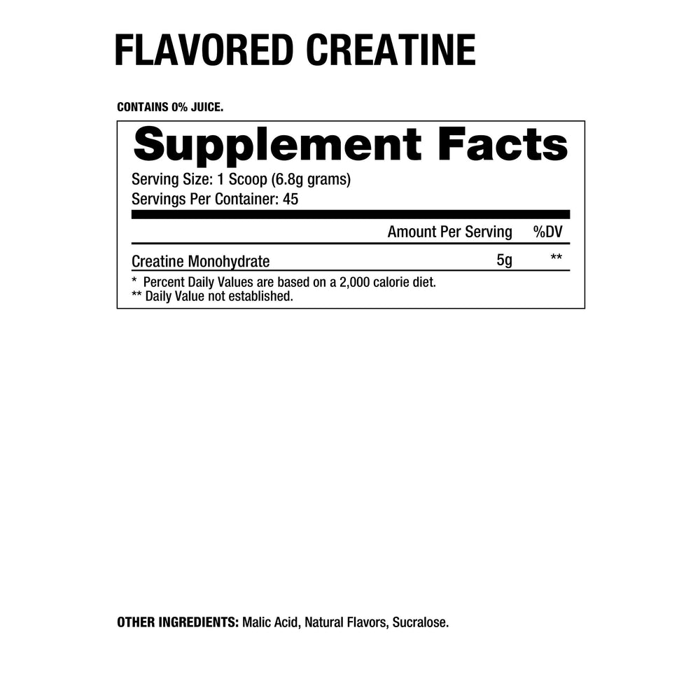 Dragon Pharma Flavored Creatine Monohydrate