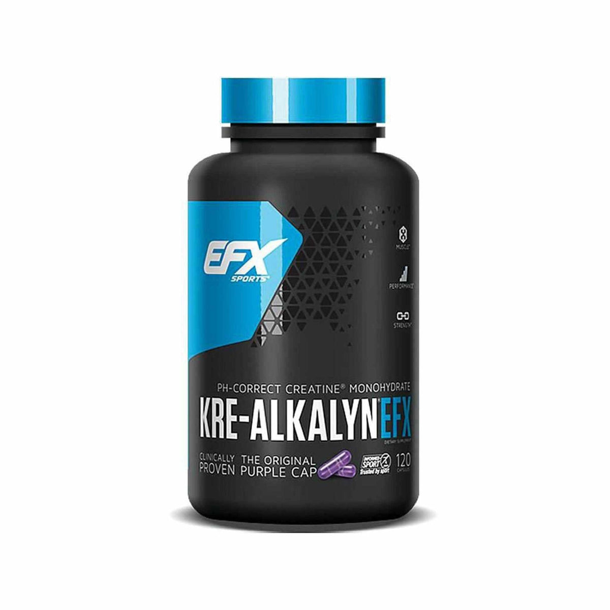EFX Kre-Alkalyn - 120 Capsules – Ultimate Sport Nutrition