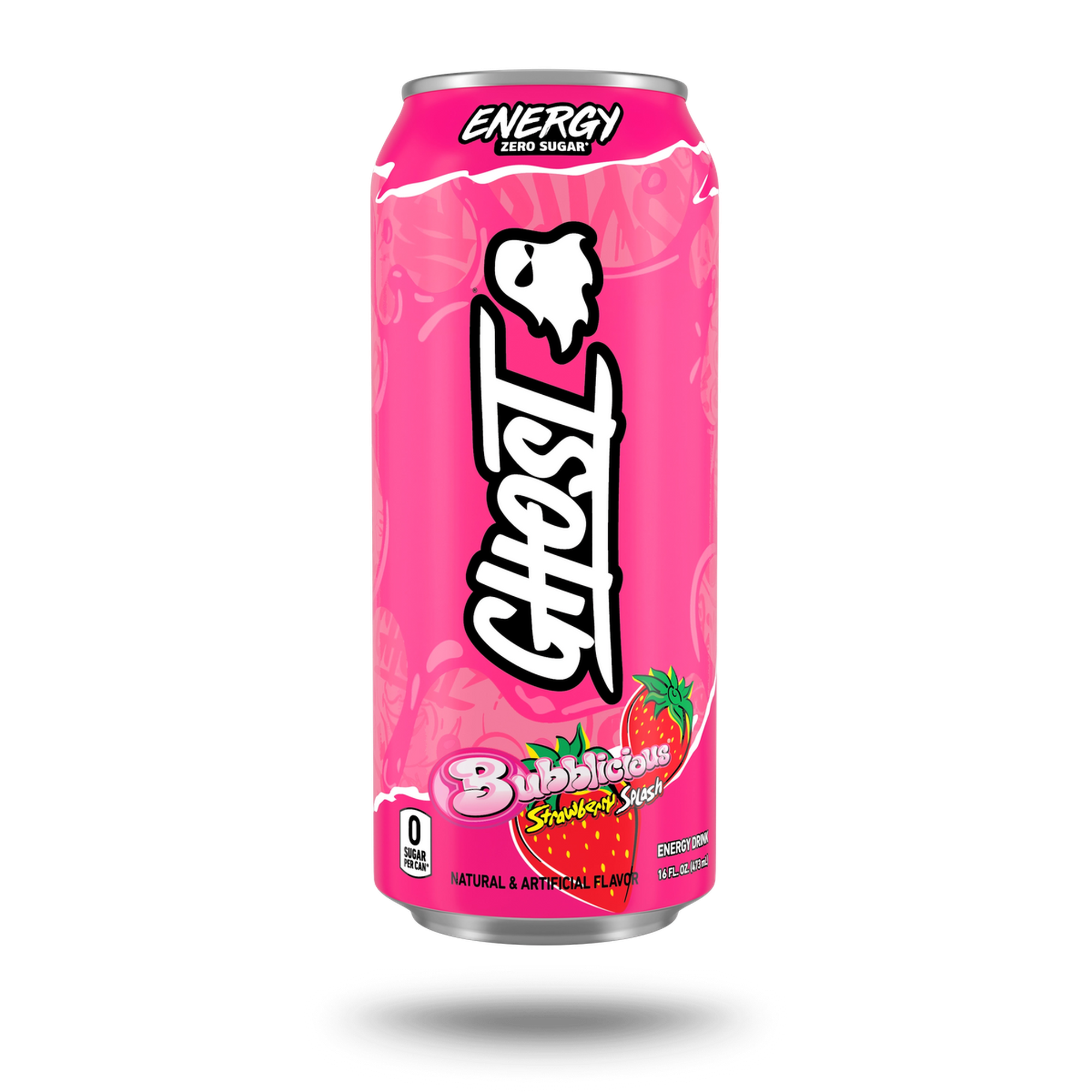 Ghost Energy Drink - Bubblicious Strawberry Splash