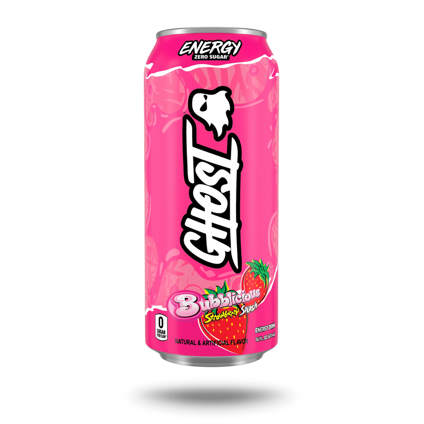 Ghost Energy Drink - Bubblicious Strawberry Splash