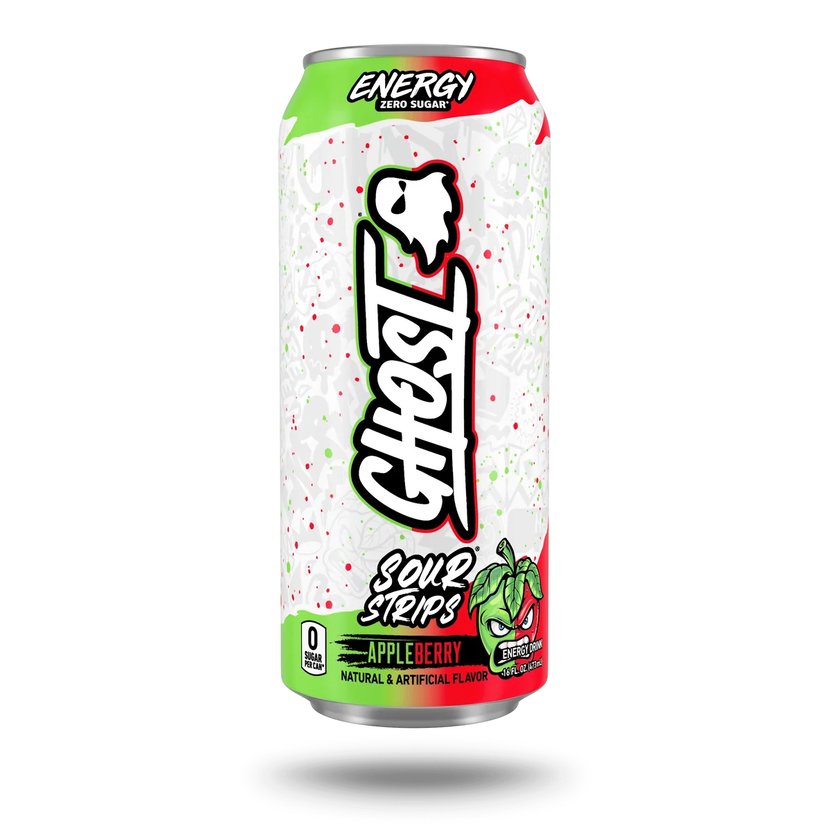 Ghost Energy Sour Strips Apple Berry