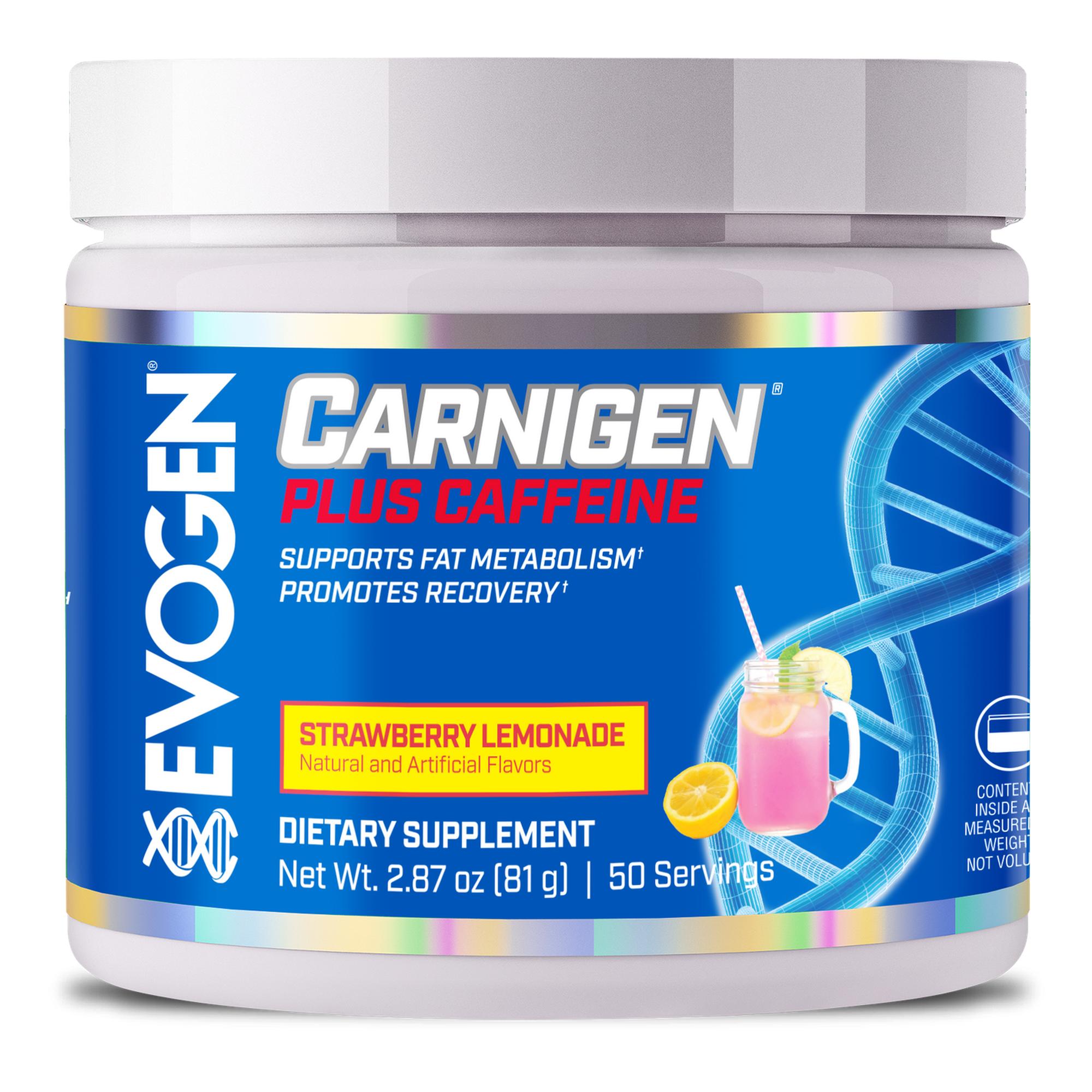 Evogen Carnigen Plus Carnitine Powder - Strawberry Lemonade