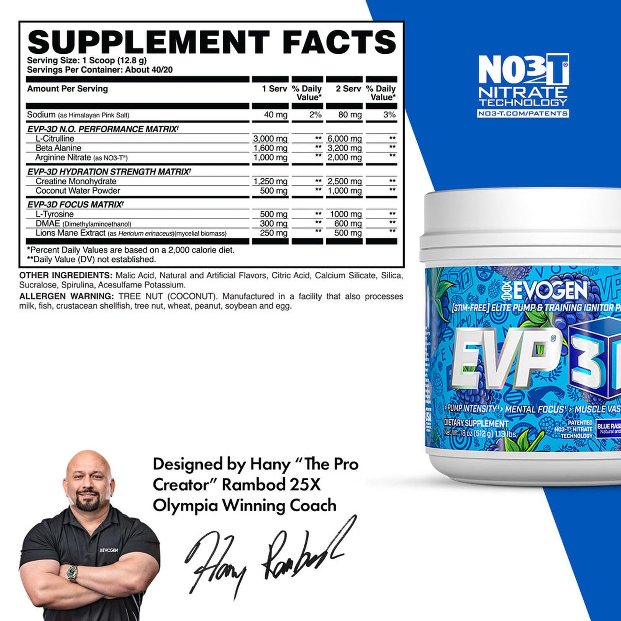 Evogen EVP 3D - Blue Raspberry Blast