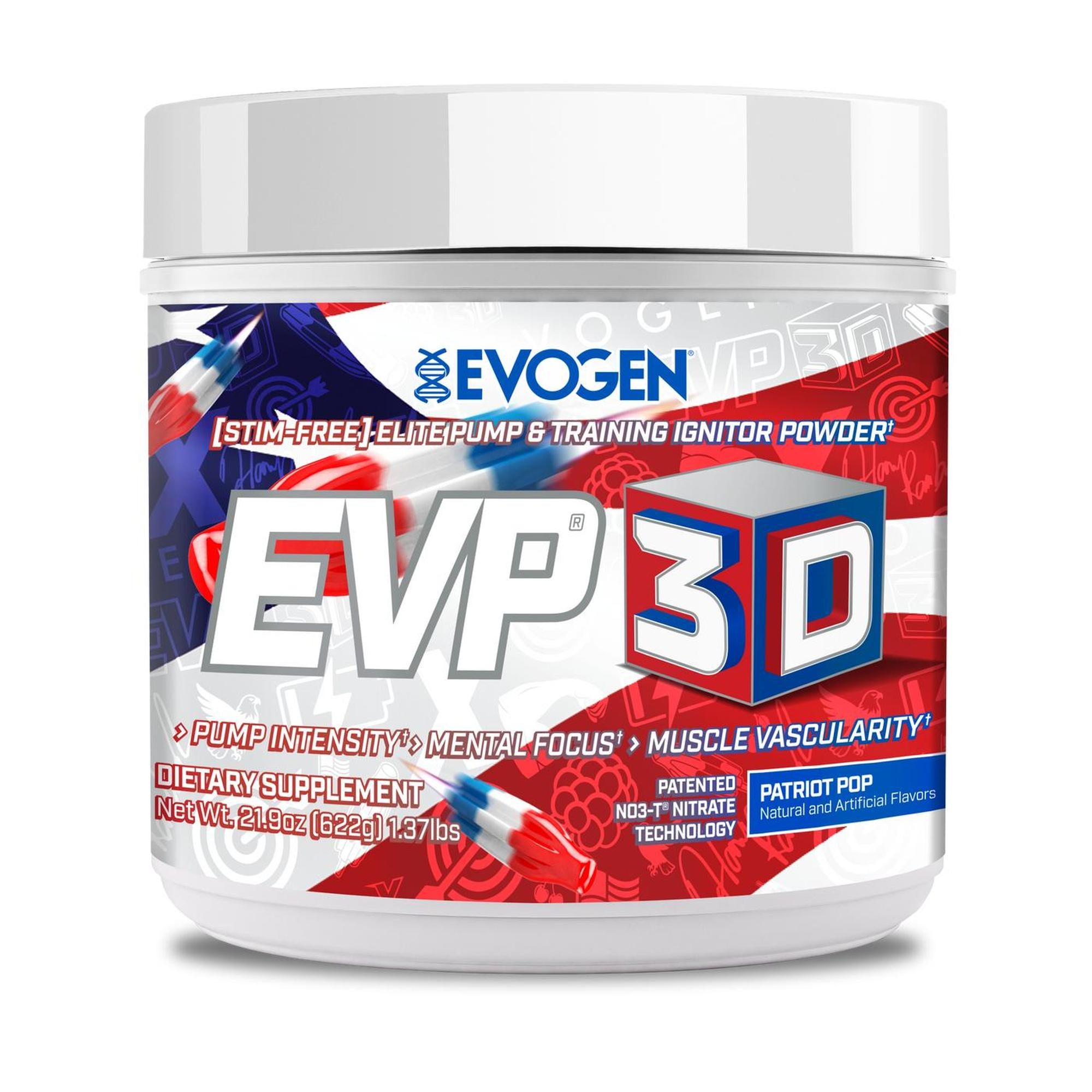 Evogen EVP-3D Non-Stim Pre-Workout