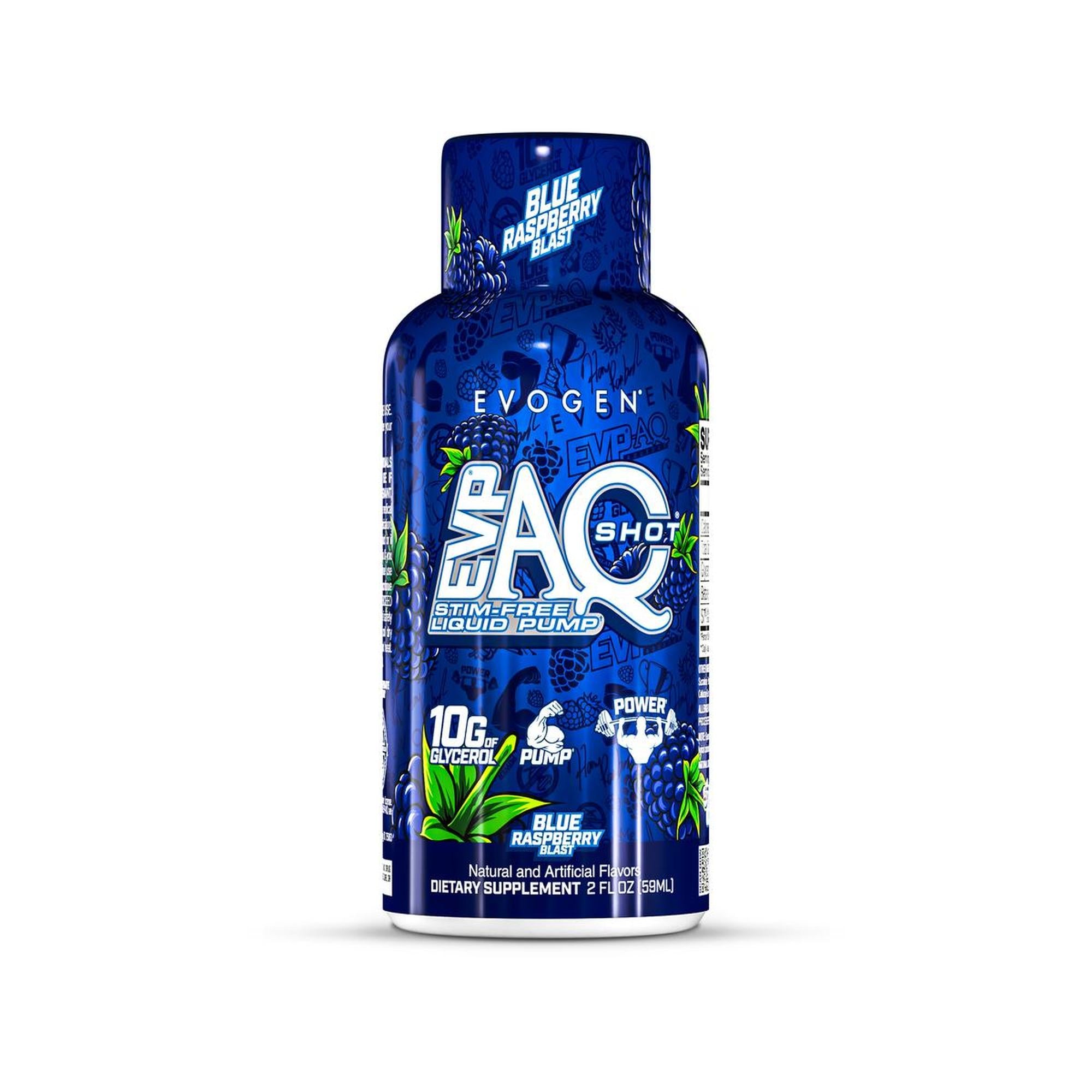 Evogen EVP AQ Shot - Blue Raspberry Blast